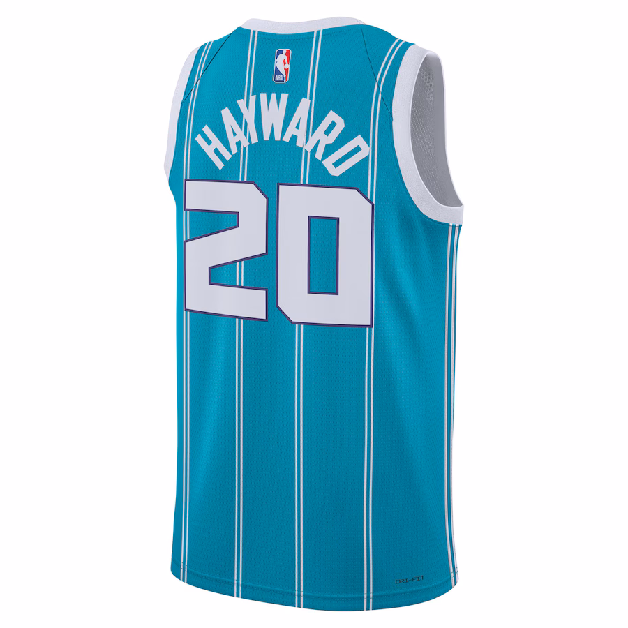 Gordon Hayward Charlotte Hornets Jordan Brand Swingman Jersey (Unisex)