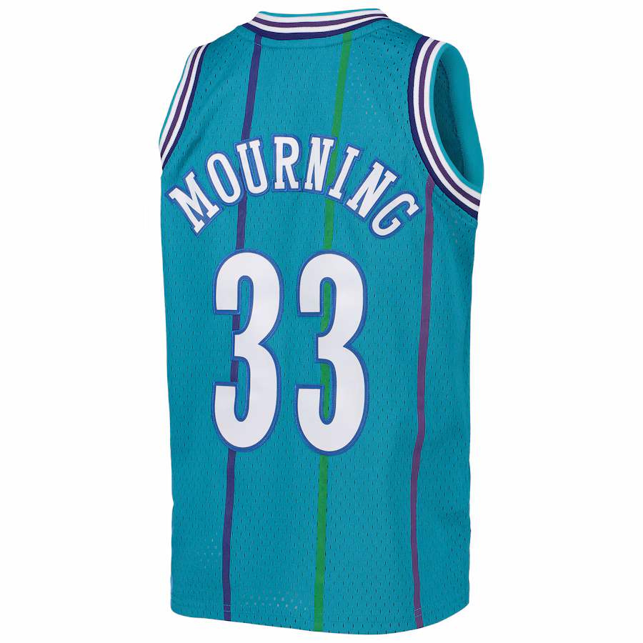 Mitchell & Ness Alonzo Mourning Hornets Retro Trikot 1992/93 Hardwood Classics
