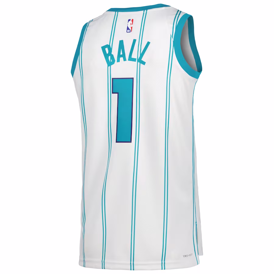 LaMelo Ball Hornets Jordan Brand Association Edition Trikot (Herren & Damen)