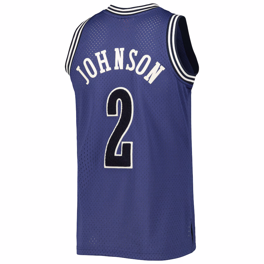 Mitchell & Ness Larry Johnson Hornets Retro Trikot 1994/95 - Hardwood Classics