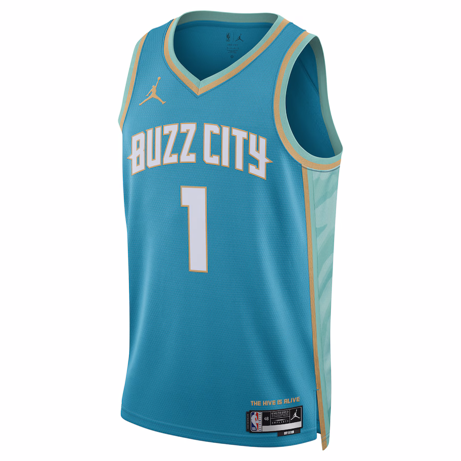 LaMelo Ball Charlotte Hornets Jordan Brand 2023/24 City Edition Jersey