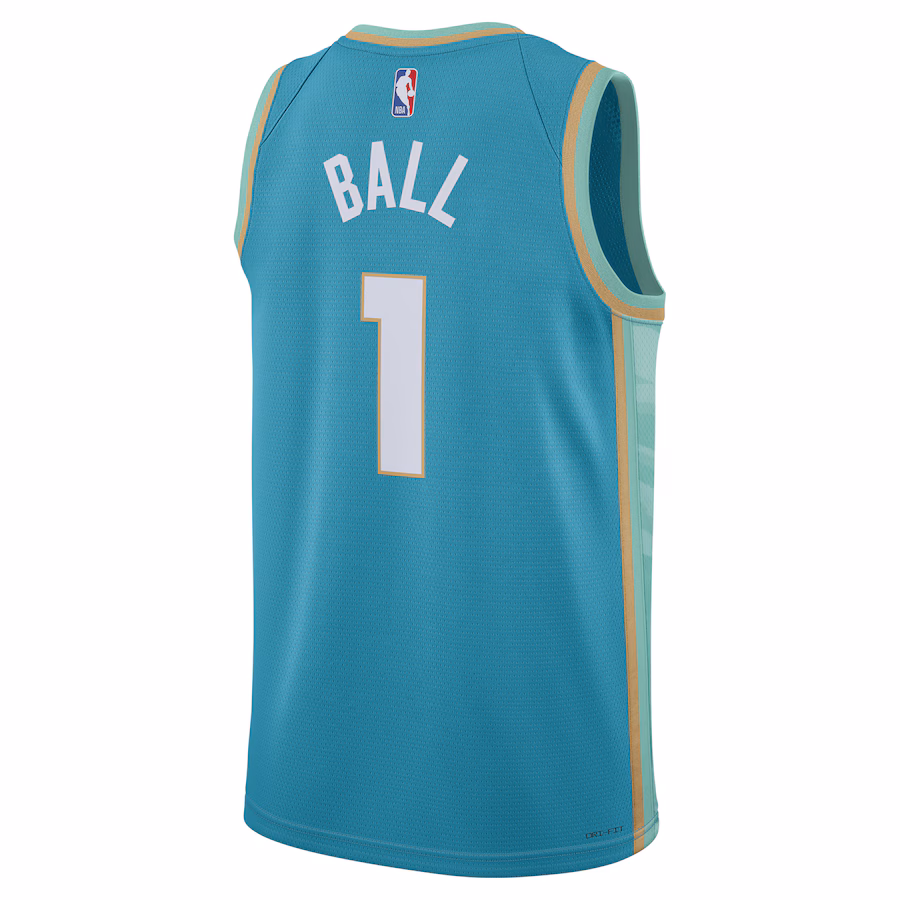 LaMelo Ball Charlotte Hornets Jordan Brand 2023/24 City Edition Jersey