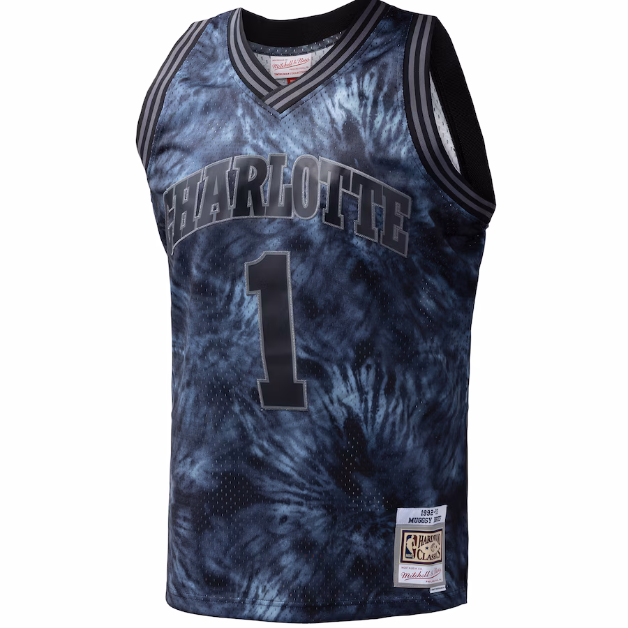 Muggsy Bogues Charlotte Hornets Mitchell & Ness 1992/93 Hardwood Classics Swingman Jersey