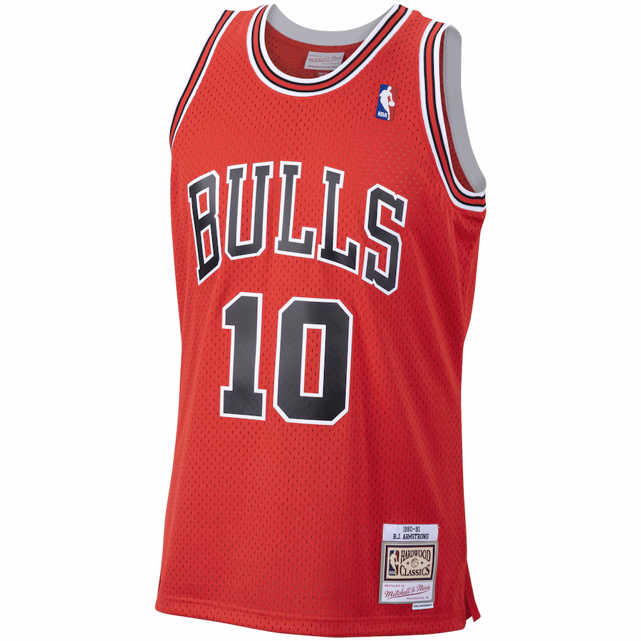 B.J. Armstrong Bulls Mitchell & Ness 1990-91 HWC Retro Jersey