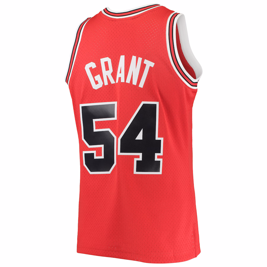 Horace Grant Maglia Swingman Vintage Dark 1990/91 dei Chicago Bulls Mitchell & Ness - Rosso