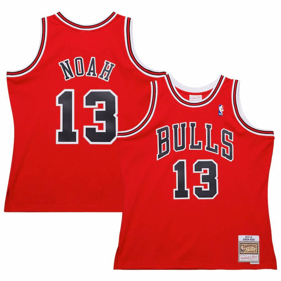 Joakim Noah Chicago Bulls Mitchell & Ness 2013/14 Season Classic Edition Swingman Jersey - Red