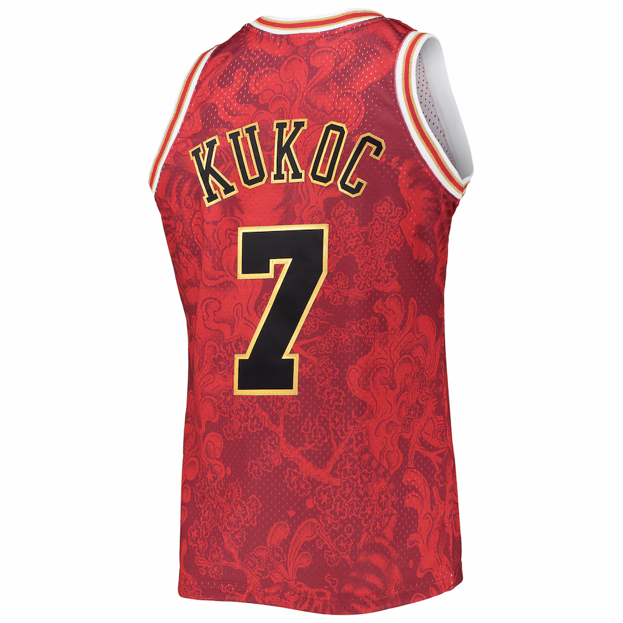 Toni Kukoc Bulls Mitchell & Ness 1997-98 Lunar New Year HWC Jersey