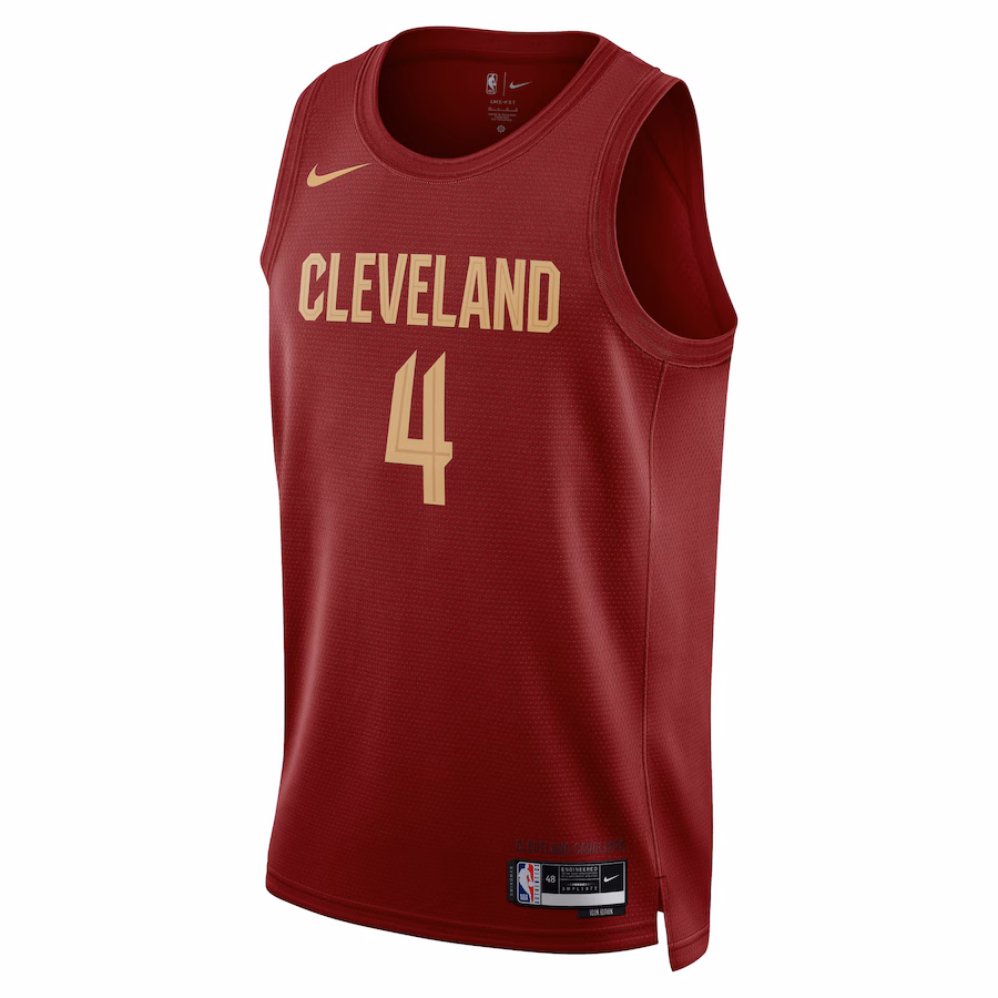 Evan Mobley Cleveland Cavaliers Unisex Swingman-Jersey - Icon Edition - Burgundrot