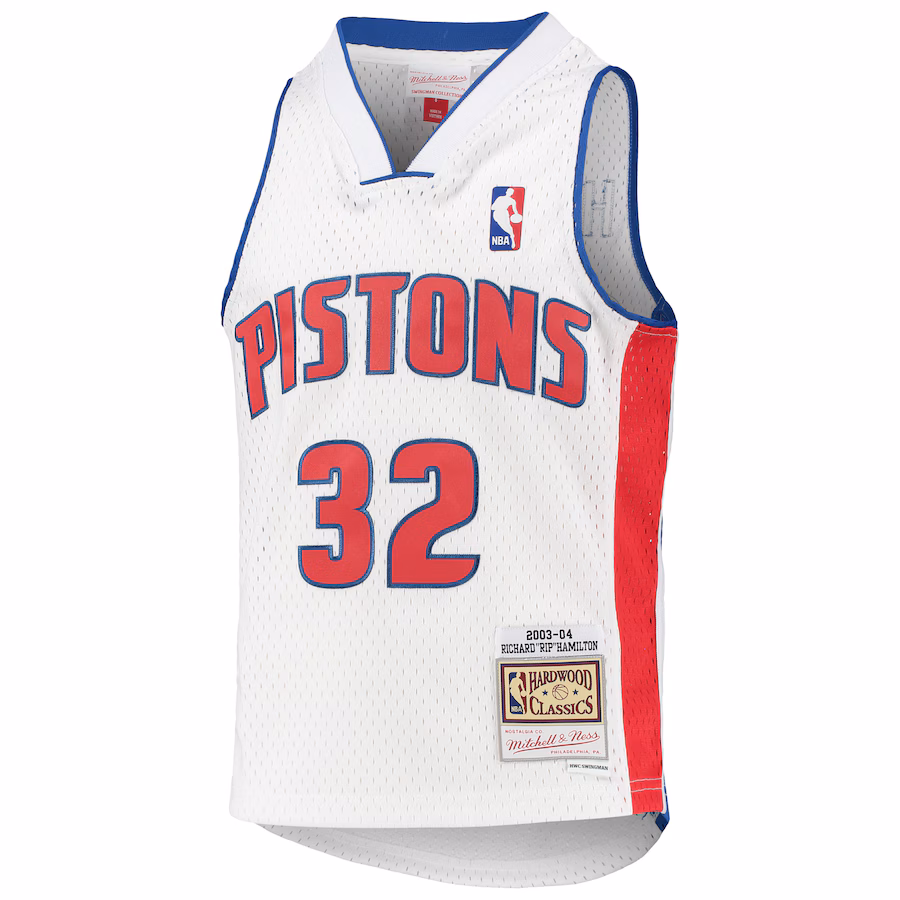 Richard Hamilton Detroit Pistons Mitchell & Ness Youth 2003/04 Hardwood Classics Swingman Jersey