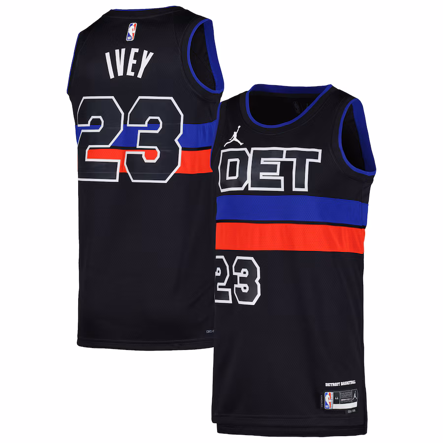 Jaden Ivey Detroit Pistons Jordan Brand Unisex Swingman Jersey