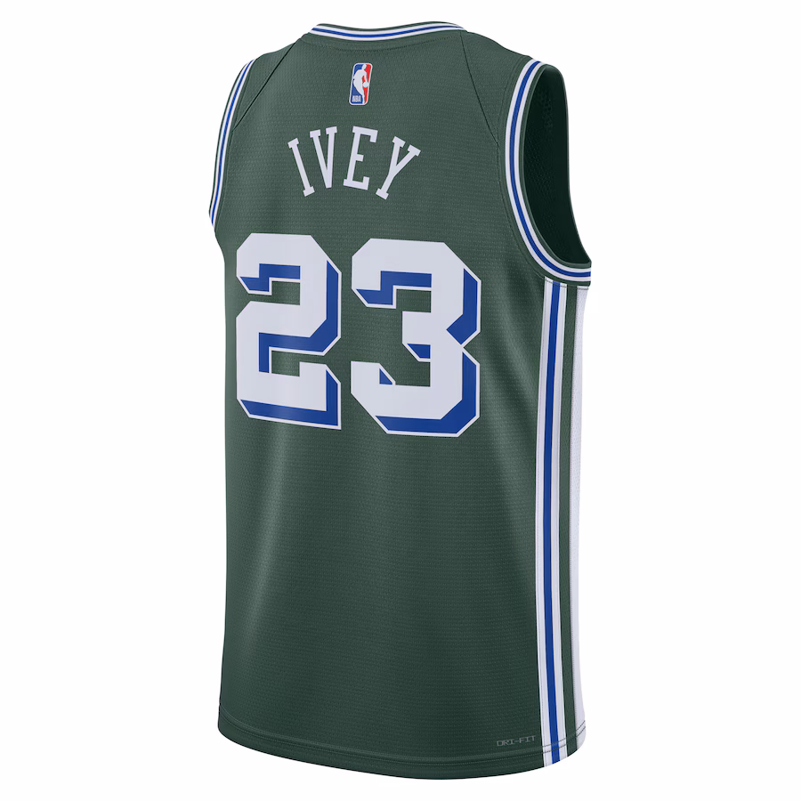 Jaden Ivey, Detroit Pistons 2022/23 Swingman Jersey - City Edition - Green