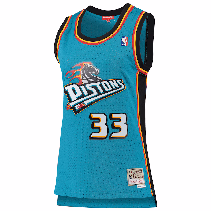 Maillot Grant Hill Detroit Pistons Mitchell & Ness femme 1998/99 Classic Edition