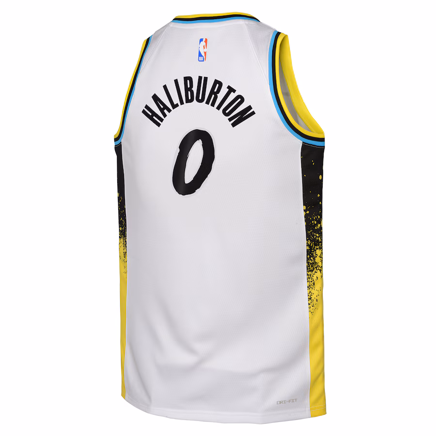 Tyrese Haliburton Indiana Pacers Youth 2024/25 City Edition Swingman Jersey