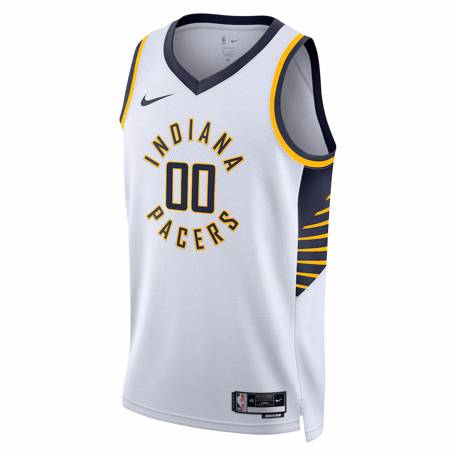 Indiana Pacers Unisex Swingman Custom Jersey - Association Edition - White