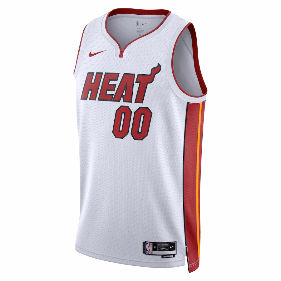 Miami Heat Camiseta Swingman personalizada uni-sexe - Edición Asociación - Blanco