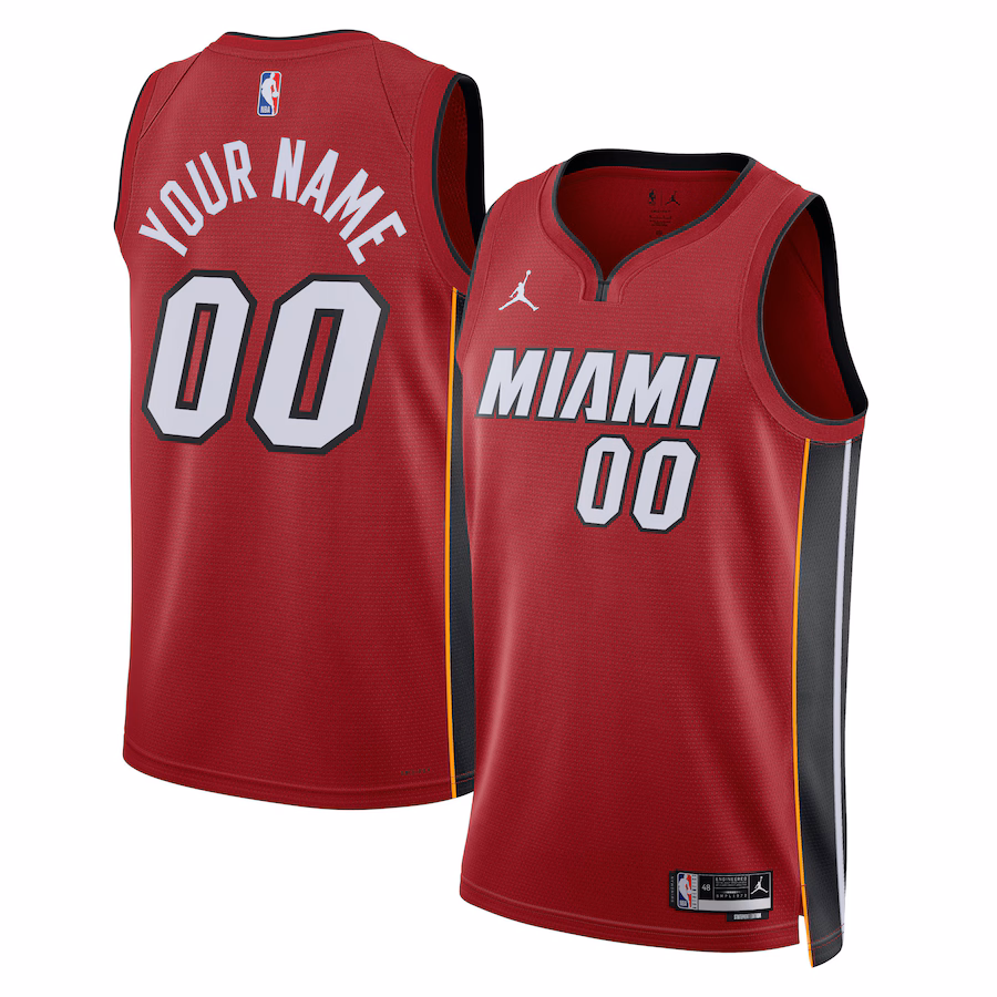 Jordan Brand Miami Heat Unisex 2022/23 Swingman Custom Jersey