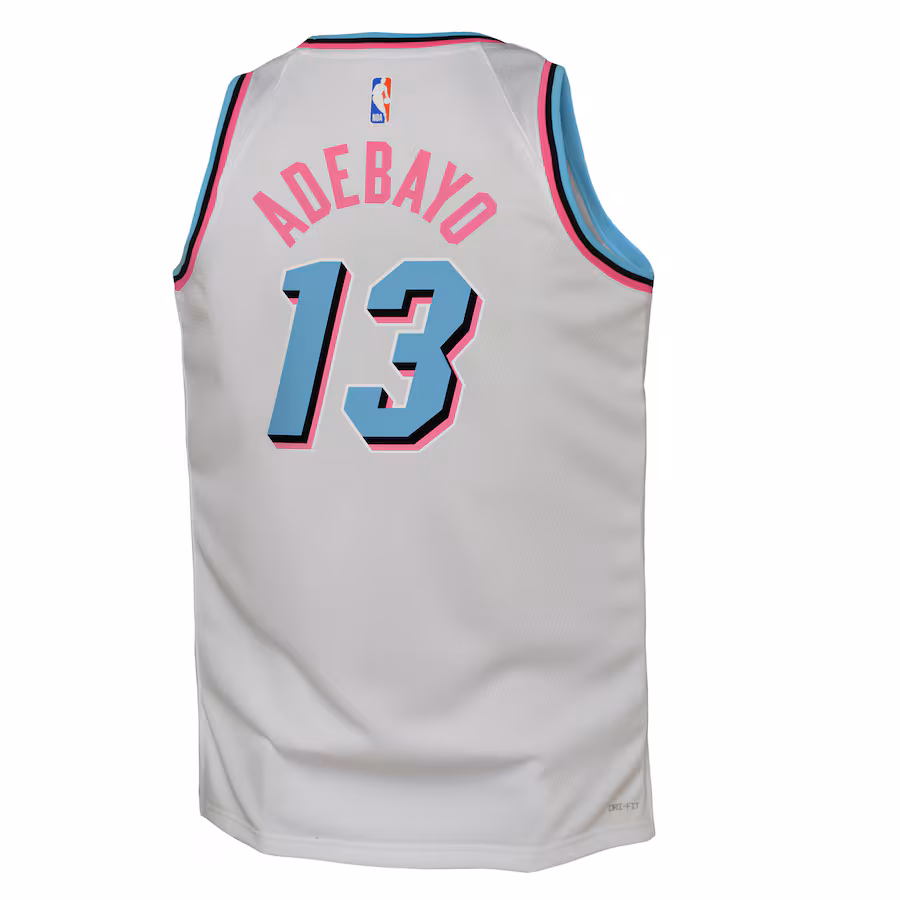 Bam Adebayo Miami Heat Youth 2024/25 City Edition Swingman Jersey