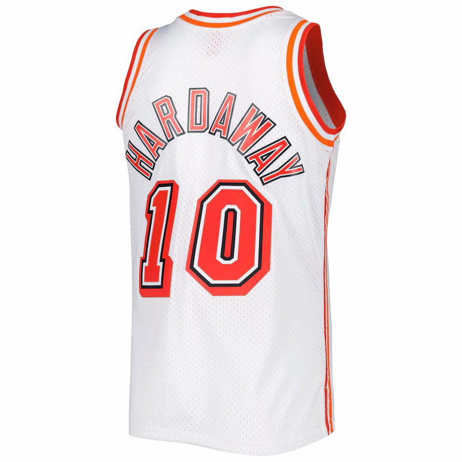 Tim Hardaway, Maglia Swingman degli Hardwood Classics dei Miami Heat di Mitchell & Ness - Bianco