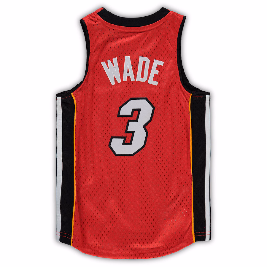 Maillot Dwyane Wade Miami Heat Mitchell & Ness bébé 2005/06 Hardwood Classics