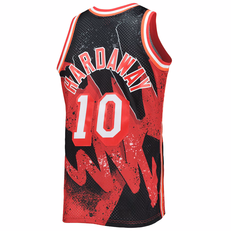 Camiseta Tim Hardaway Miami Heat Mitchell & Ness 1996/97 Hardwood Classics Hyper Hoops Swingman