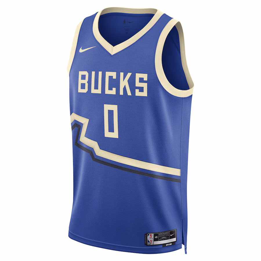 Milwaukee Bucks Damian Lillard Unisex 2024/25 City Edition Trikot