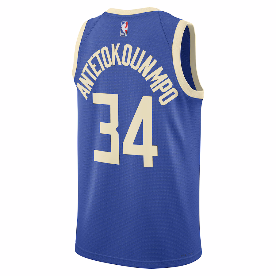 Camiseta Giannis Antetokounmpo Bucks - City Edition 2024-25 Unisex