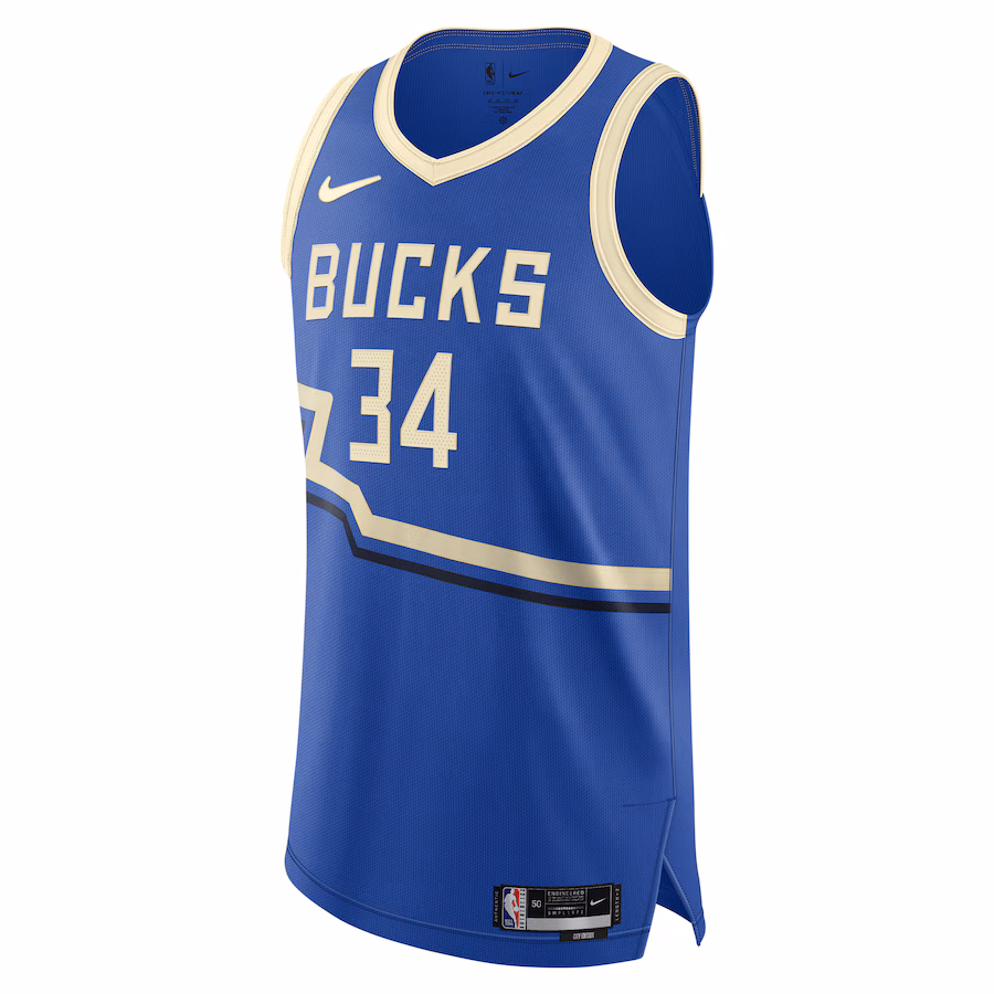 Milwaukee Bucks Giannis Antetokounmpo 2024/25 City Edition Trikot