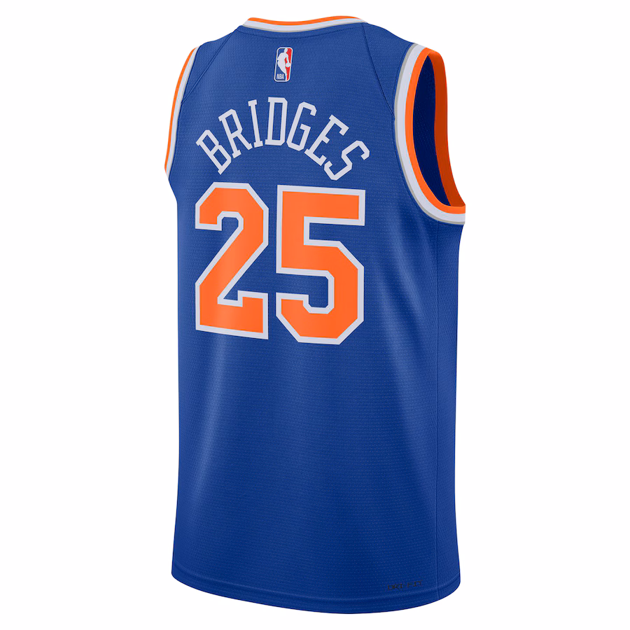 RJ Barrett New York Knicks 2022/23 City Edition Unisex Swingman Jersey Black