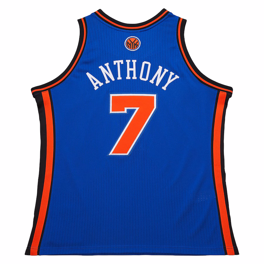 Carmelo Anthony New York Knicks Mitchell & Ness 2010/11 Hardwood Classics Jersey