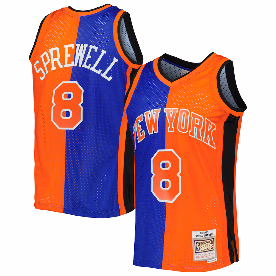 Mitchell & Ness Latrell Sprewell New York Knicks 1998/99 Hardwood Classics Jersey