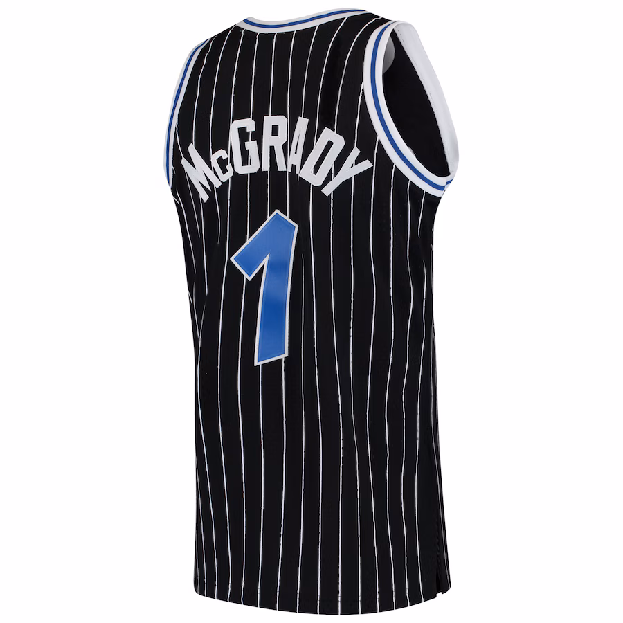 Tracy McGrady, Orlando Magic Mitchell & Ness Hardwood Classics Swingman Jersey - Black
