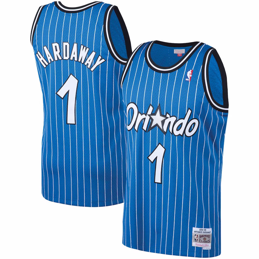 Penny Hardaway, Orlando Magic Mitchell & Ness 1994/95 Big & Tall Hardwood Classics Swingman Jersey - Blue
