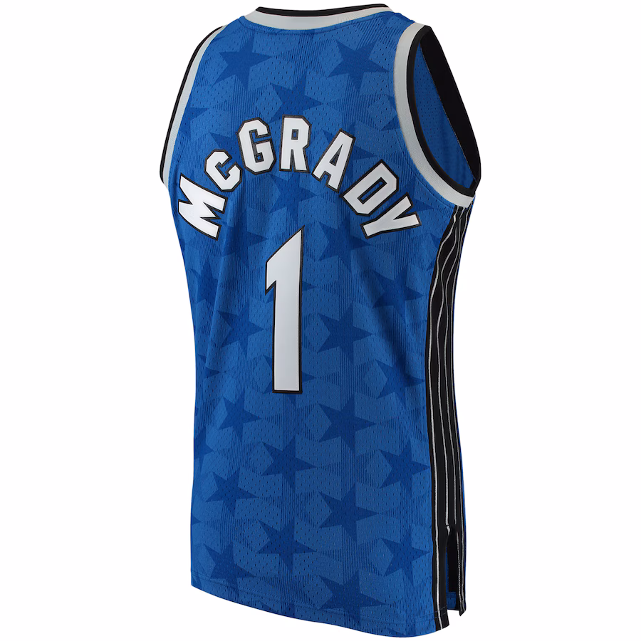 racy McGrady, Orlando Magic Mitchell & Ness Hardwood Classics Swingman Jersey - Blue