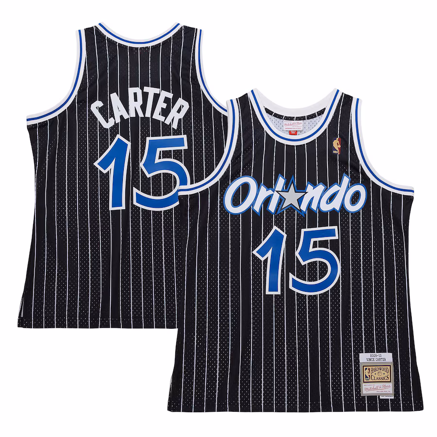 Vince Carter, Orlando Magic Mitchell & Ness 2009/10 Classic Edition Swingman Jersey - Black