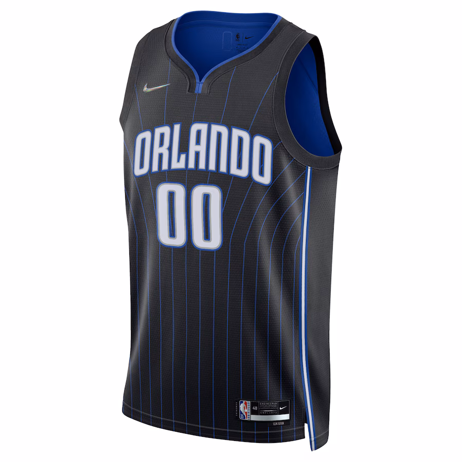 Orlando Magic 2021/22 Diamond Swingman Personalisierte Trikot - Icon-Edition - Schwarz