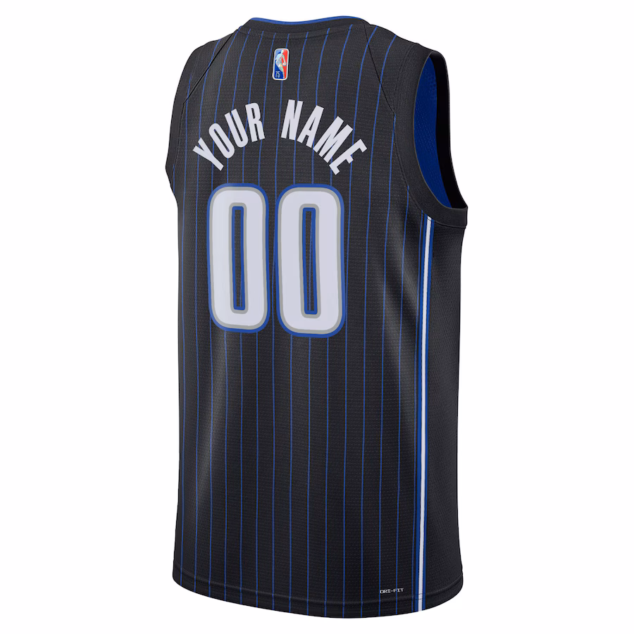 Orlando Magic 2021/22 Diamond Swingman Personalisierte Trikot - Icon-Edition - Schwarz