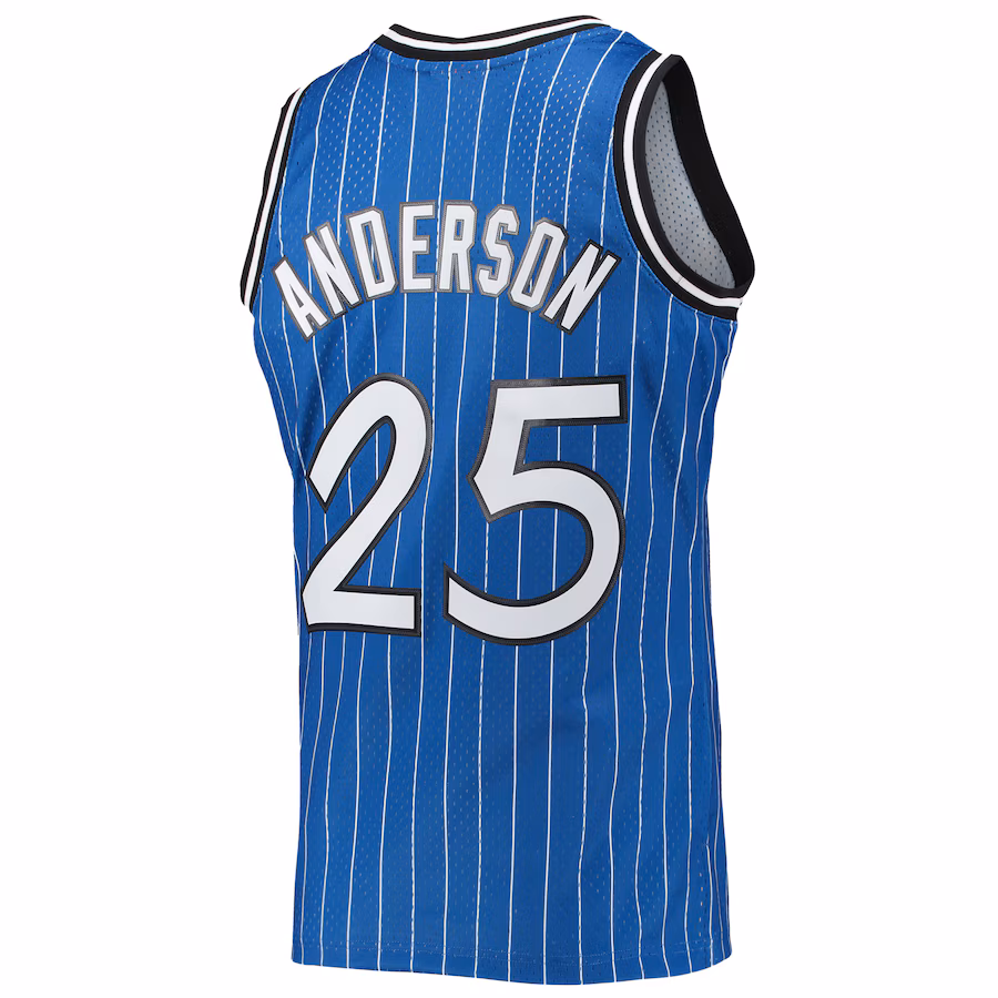 Nick Anderson, Orlando Magic Mitchell & Ness 1994/95 Classic Swingman Jersey - Blue