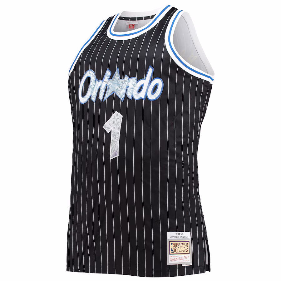 Camiseta Penny Hardaway Orlando Magic Mitchell & Ness Big & Tall 1994/95 75º Aniversario NBA Diamond