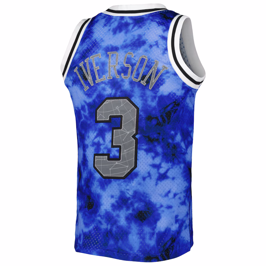 Allen Iverson 76ers Mitchell & Ness 1996-97 HWC Retro Jersey