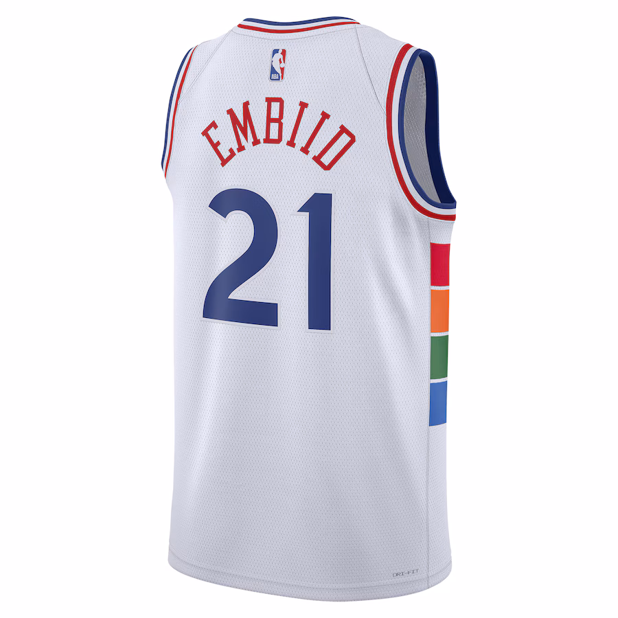 Joel Embiid Philadelphia 76ers 2024-25 City Edition Unisex Jersey