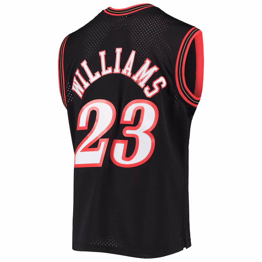 Lou Williams Philadelphia 76ers Mitchell & Ness 2005/06 Klassische Edition Swingman-Jersey - Schwarz