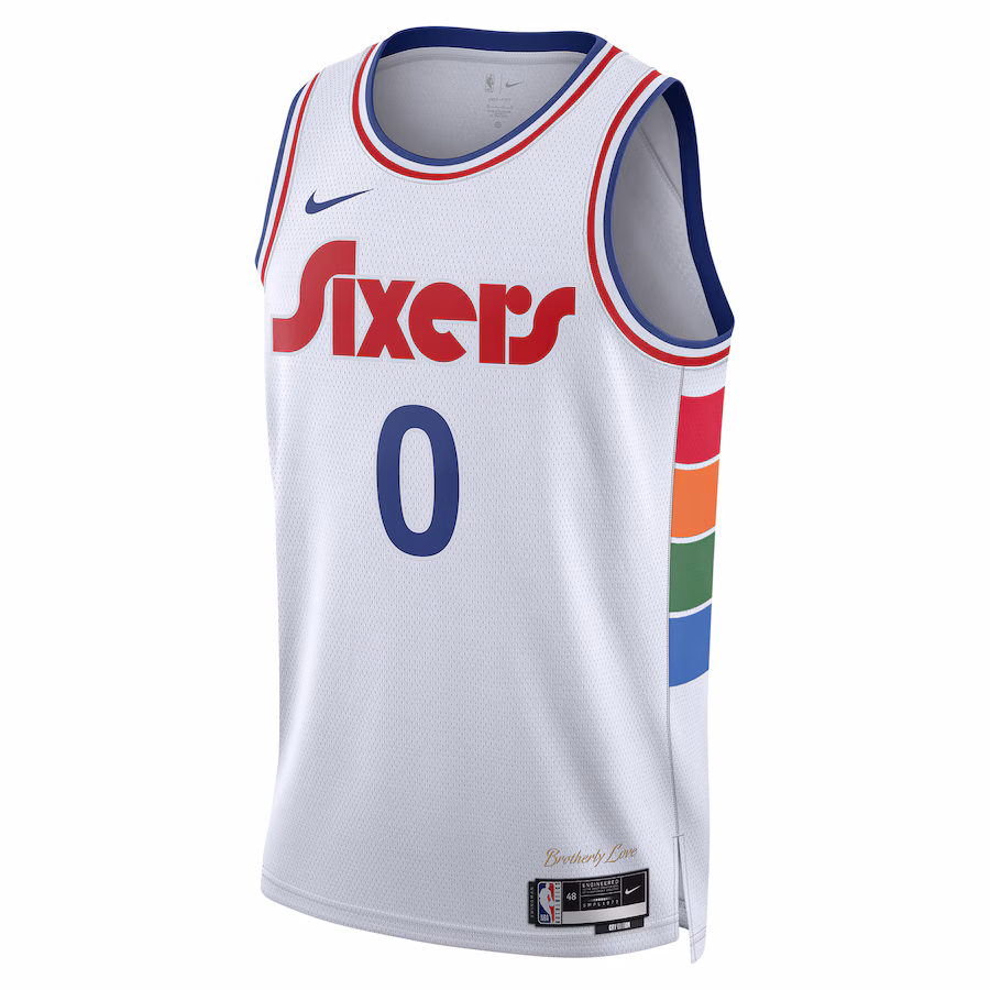 Maillot Tyrese Maxey 76ers – City Edition 2024-25 Unisexe