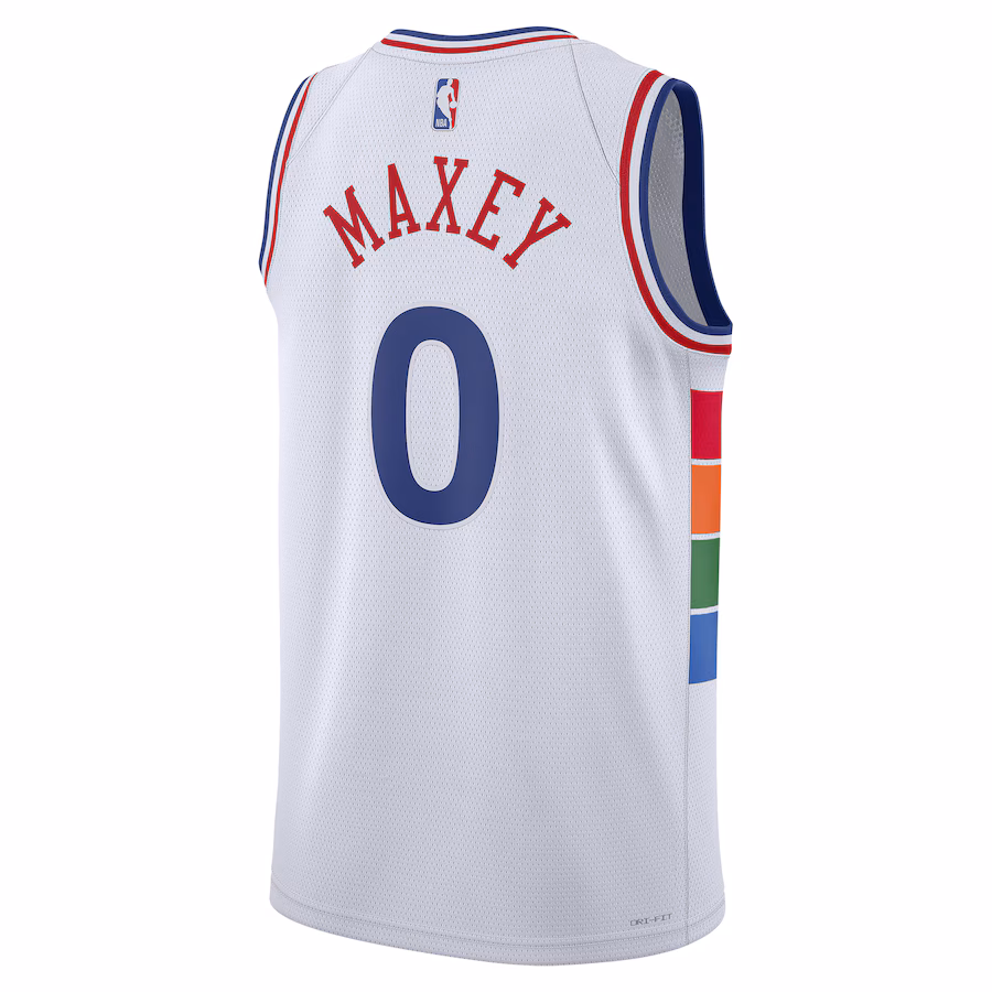 Maillot Tyrese Maxey 76ers – City Edition 2024-25 Unisexe