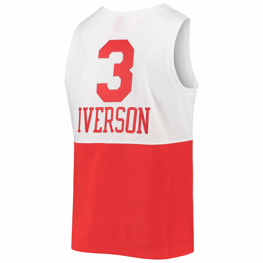 Allen Iverson Philadelphia 76ers 2003/2004 Hardwood Classics Swingman Jersey in White