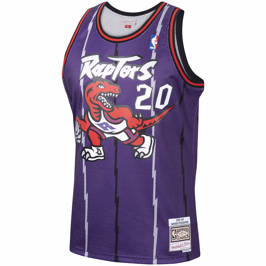 Canotta Basket Damon Stoudamire Toronto Raptors 1995/96 Mitchell & Ness Swingman