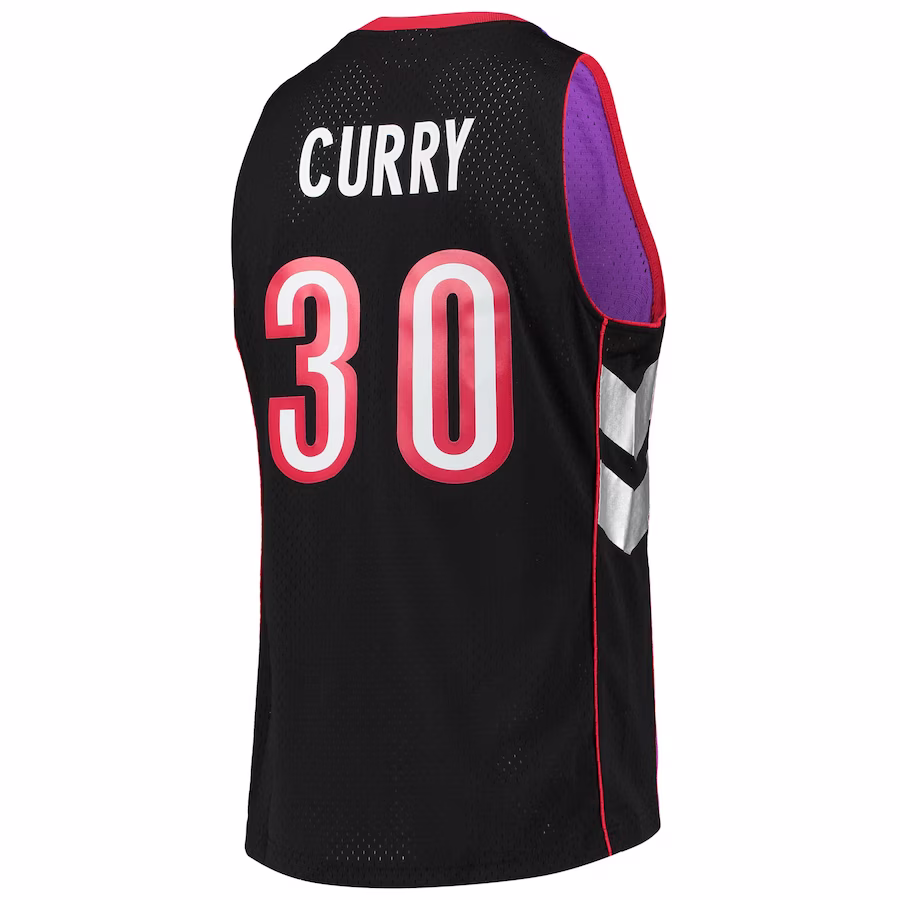 Dell Curry Toronto Raptors Mitchell & Ness 2001/02 Hardwood Classics Swingman Jersey