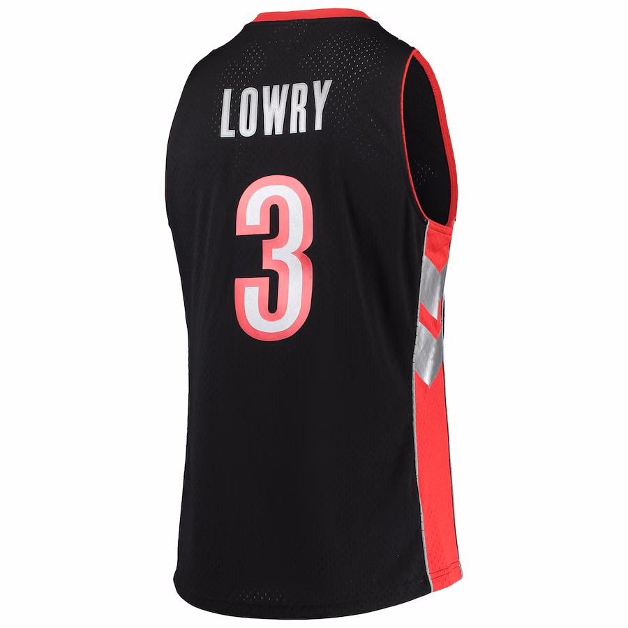 Kyle Lowry Toronto Raptors Mitchell & Ness 2001/02 Hardwood Classics Swingman Jersey