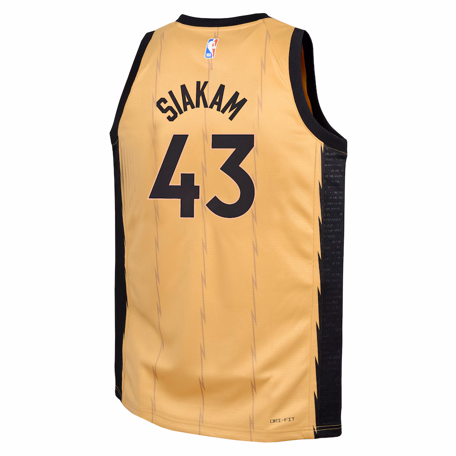 Pascal Siakam Toronto Raptors Nike City Edition Swingman Jersey