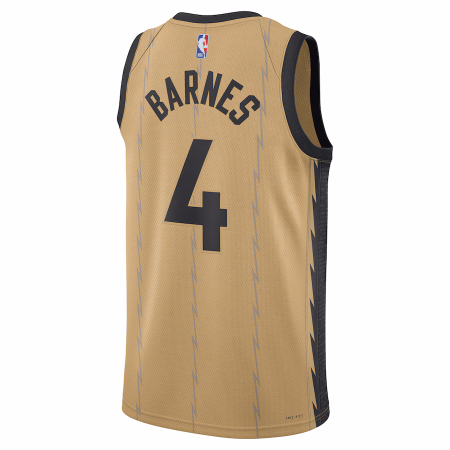 Scottie Barnes Toronto Raptors 2023/24 City Edition Swingman Jersey