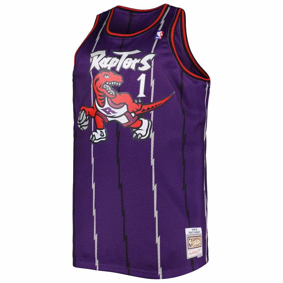 Tracy McGrady Toronto Raptors Mitchell & Ness Big & Tall 1998/99 Hardwood Classics Jersey